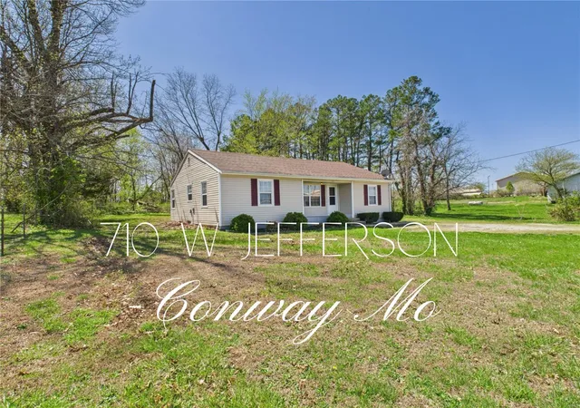 Photo 1 of Single family home for sale at 710 W Jefferson Ave, Conway, MO 65632 | MLS# 25023290 | Listing updated on 2025-04-15