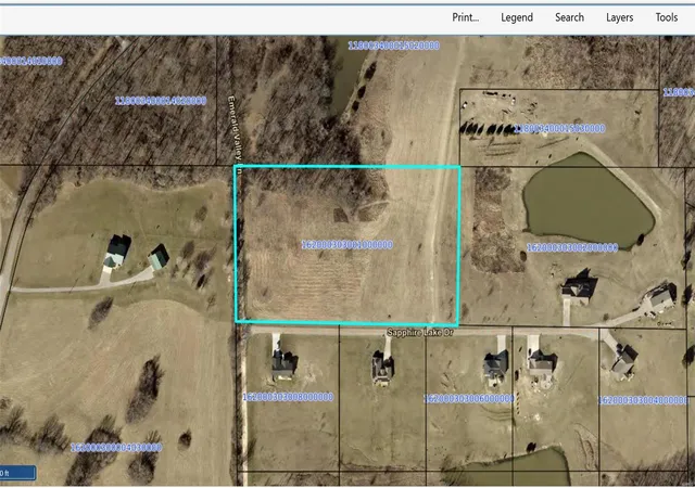 Photo 4 of Land for sale at 0 Sapphire Lake Dr, Cape Girardeau, MO 63701 | MLS# 25026806 | Listing updated on 2025-04-24
