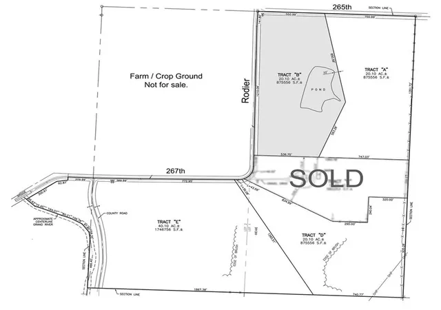 Photo 2 of Land for sale at Tbd Lot B E 267th St, Freeman, MO 64746 | MLS# 2376682 | Listing updated on 2026-10-22