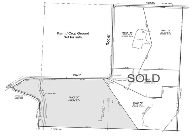 Photo 1 of Land for sale at Tbd Lot E E 269th St, Freeman, MO 64746 | MLS# 2376692 | Listing updated on 2026-10-22