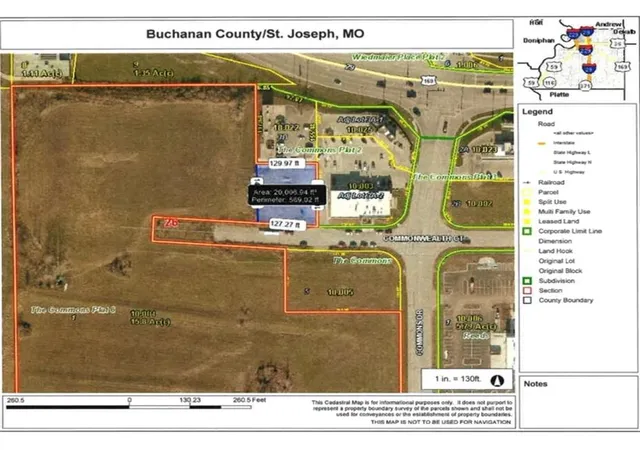 1st image of Commonwealth Ct, Saint Joseph, MO 64503 | MLS# 2478895