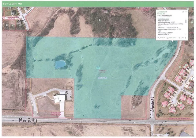 Land for sale at 291 Nw Sherman Rd, Kansas City, MO 64156 | MLS# 2494812