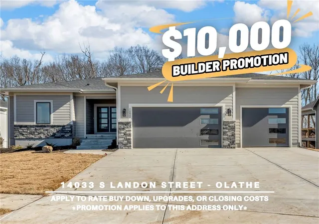 Photo 1 of Single family home for sale at 14033 S Landon St, Olathe, KS 66061 | MLS# 2595181 | Listing updated on 2026-10-22