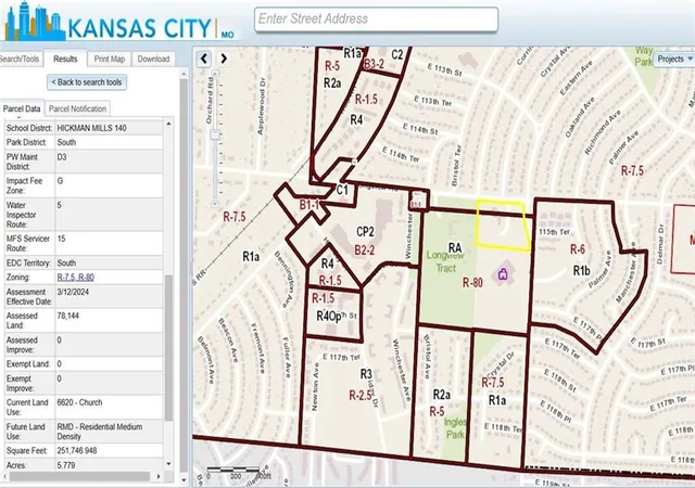 Land for sale at 7205 Longview Rd, Kansas City, MO 64134 | MLS# 2595318