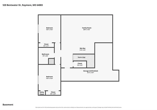 63rd image of 520 Bentwater Dr, Raymore, MO 64083 | MLS# 2602427