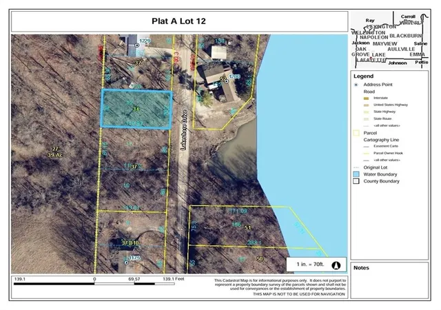 Homes for sale in Odessa, MO | Plat A Lot 12 Lakeshore Dr, Odessa, MO 64076 | MLS# 2612012