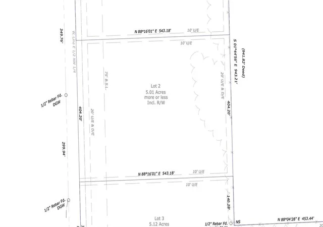 Photo 2 of Land for sale at Lot 2 201st Street, Leavenworth, KS 66048 | MLS# 2615635 | Listing updated on 2026-09-02