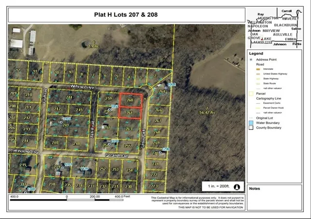 Homes for sale in Odessa, MO | Plat H Lot 207&208 Gittus Park N/a, Odessa, MO 64076 | MLS# 2619526