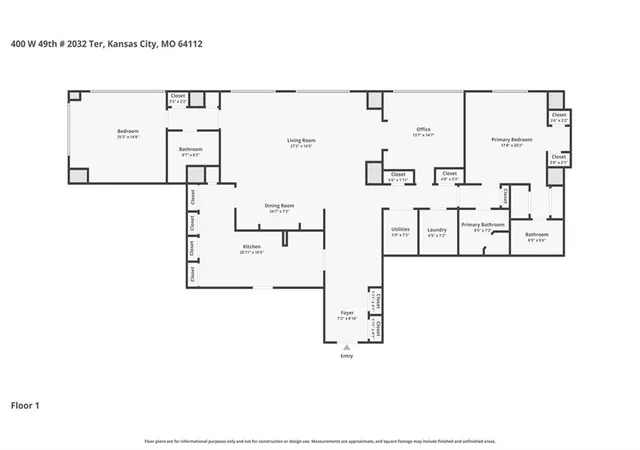 54th image of 400 W 49th Ter #2032, Kansas City, MO 64112 | MLS# 2623042