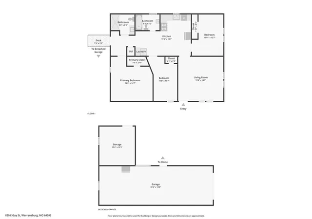 27th image of 820 E Gay St, Warrensburg, MO 64093 | MLS# 2623225