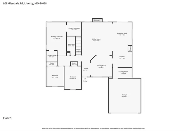 Homes for sale in Liberty, MO | 908 Glendale Rd, Liberty, MO 64068 | MLS# 2628841
