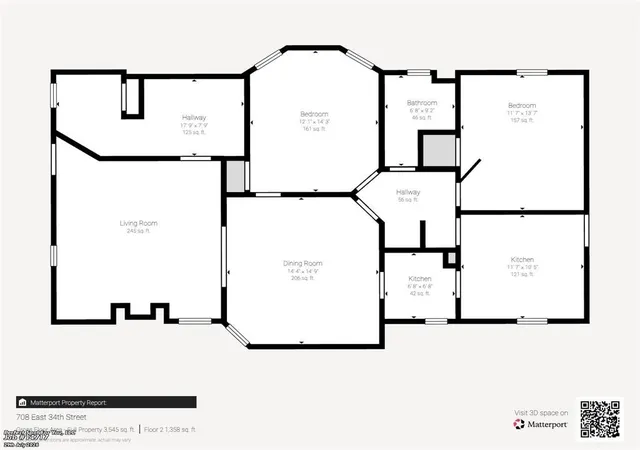 Listing Photo 2 - Condo for sale in building located at 708 E 34th St, Kansas City, MO 64109 - Unit #