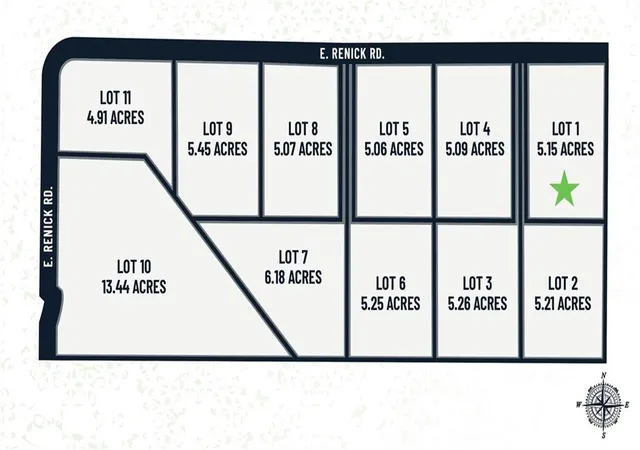 Photo 1 of Land for sale at Lot E 1 Renick Rd, Oak Grove, MO 64075 | MLS# 2631394 | Listing updated on 2026-07-22