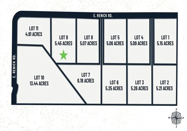 Land for sale at Lot E 9 Renick Rd, Oak Grove, MO 64075 | MLS# 2631417