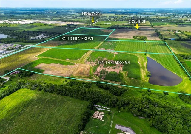 1st image of 61 Acres Tract 3 291 Hwy, Harrisonville, MO 64701 | MLS# 2632506