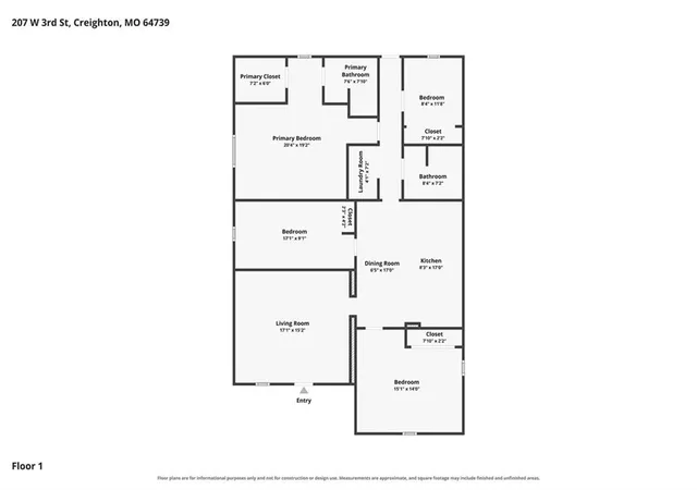 35th image of 207 W 3rd St, Creighton, MO 64739 | MLS# 2633212