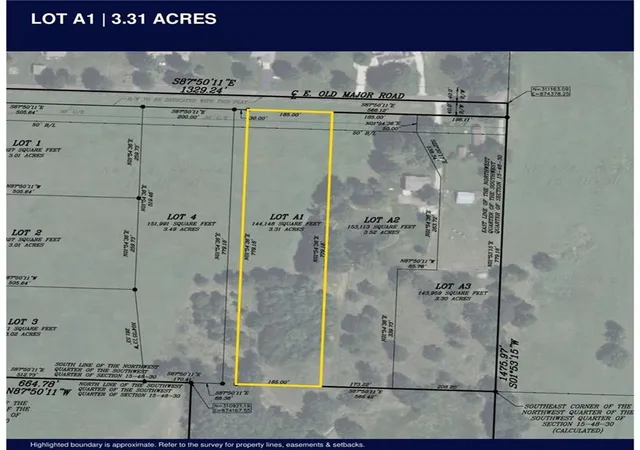 Photo 2 of Land for sale at Lot 1 A Old Major Rd, Grain Valley, MO 64029 | MLS# 2645611 | Listing updated on 2026-10-07