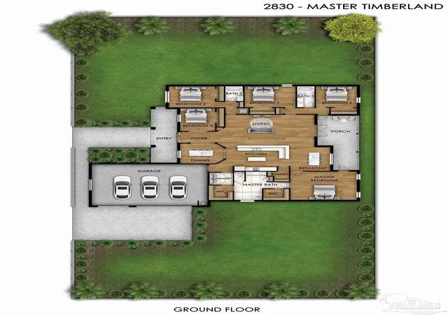 12th image of 7409 Forestwood Dr, Milton, FL 32570 | MLS# 680000