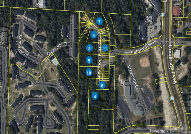 1st image of 9000 Governors Pl Ct #Lots 5 to 10, Pensacola, FL 32514 | MLS# 651286