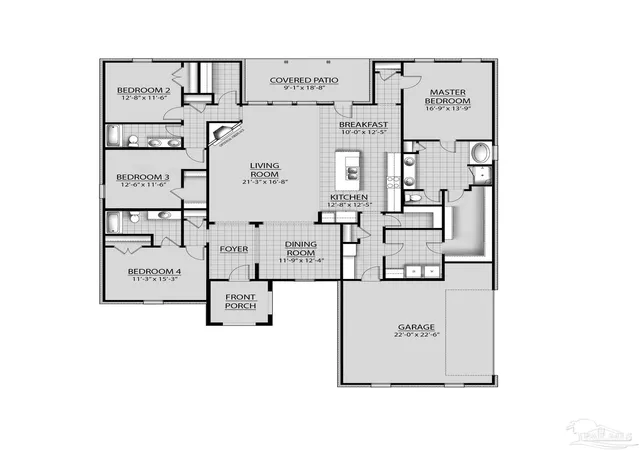 9th image of 2853 Mountain Laurel Tr #3C-2 (lot), Cantonment, FL 32533 | MLS# 676756
