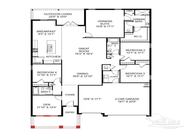 2nd image of 5558 Colinas Verde Dr, Milton, FL 32570 | MLS# 685348