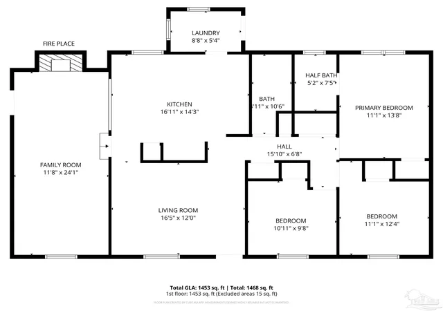 Photo 3 of Single family home for sale at 11102 Calvin St, Pensacola, FL 32534 | MLS# 688331 | Listing updated on 2026-09-02