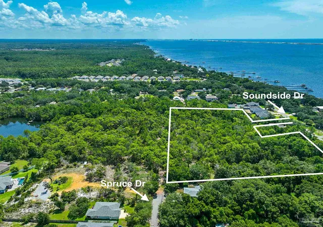 Photo 2 of Land for sale at 5364 Soundside Dr, Gulf Breeze, FL 32563 | MLS# 668540 | Listing updated on 2026-08-05