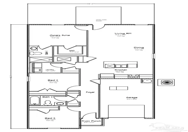 Photo 2 of Single family home for sale at 2138 Aqua St, Gulf Breeze, FL 32563 | MLS# 679949 | Listing updated on 2026-09-17