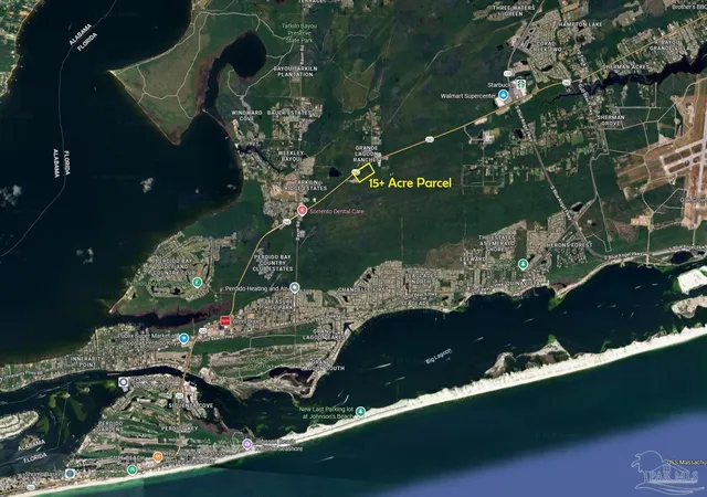 Photo 2 of Land for sale at 11100 Sorrento Rd, Pensacola, FL 32507 | MLS# 673212 | Listing updated on 2026-10-27