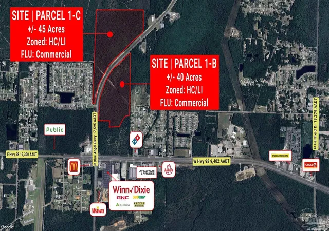 Photo 2 of Land for sale at 0 Hwy 98, Pensacola, FL 32506 | MLS# 556169 | Listing updated on 2025-12-09
