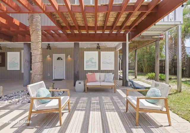 Photo 3 of Single family home for sale at 1202 Via Deluna Dr, Pensacola Beach, FL 32561 | MLS# 681777 | Listing updated on 2026-09-06