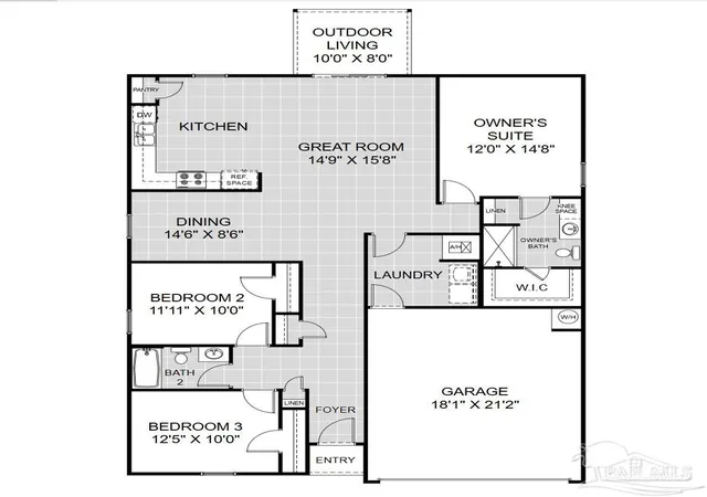 Photo 2 of Sale Pending at 3792 University St, Milton, FL 32571 | MLS# 684644 | Listing updated on 2026-10-02