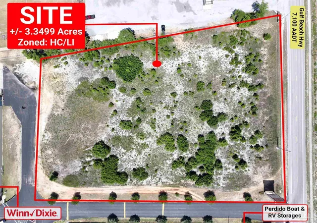 Photo 4 of Land for sale at 0000 Gulf Beach Hwy, Pensacola, FL 32507 | MLS# 648880 | Listing updated on 2026-07-06
