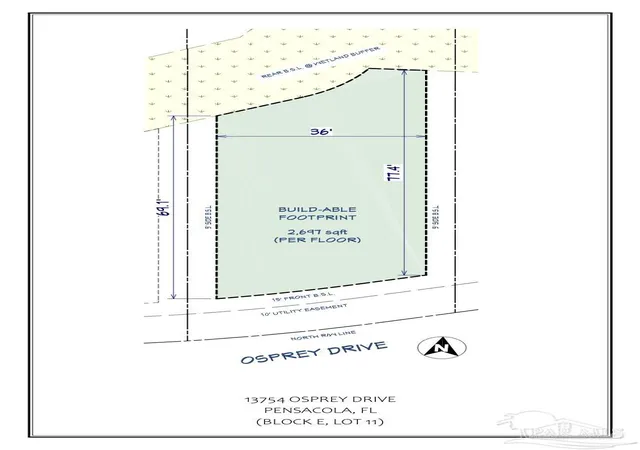 25th image of 13754 Osprey Dr #Lot 11, Pensacola, FL 32507 | MLS# 659910