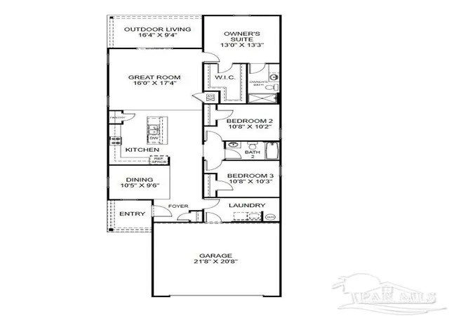2nd image of 3581 Bay Magnolia Way, Milton, FL 32571 | MLS# 675993