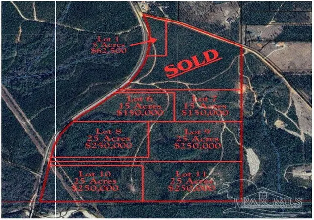 Photo 3 of Land for sale at 09 Robinsonville Rd, Atmore, AL 36502 | MLS# 660564 | Listing updated on 2026-04-27