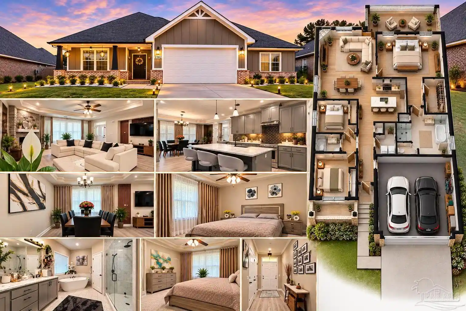 Photo 1 of Single family home for sale at 2362 Habersham Ln, Cantonment, FL 32533 | MLS# 690446 | Listing updated on 2026-10-23