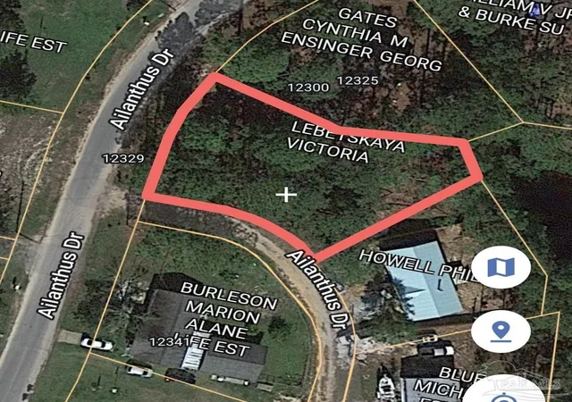 Photo 1 of Land for sale at 12327 Ailanthus Dr, Pensacola, FL 32506 | MLS# 681700 | Listing updated on 2026-10-29