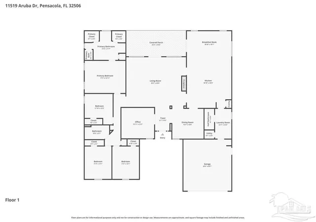 Photo 2 of Single family home for sale at 11519 Aruba Dr, Pensacola, FL 32506 | MLS# 683942 | Listing updated on 2026-09-29