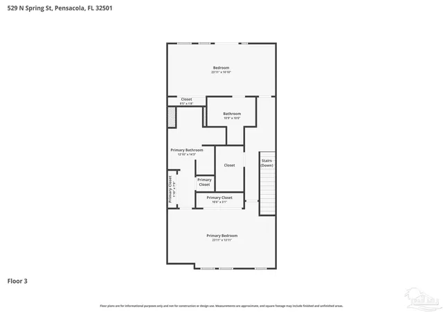 2nd image of 529 N Spring St, Pensacola, FL 32501