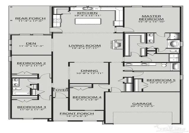 Photo 3 of Single family home for sale at 3056 Mountain Laurel Tr, Cantonment, FL 32533 | MLS# 688264 | Listing updated on 2026-09-12