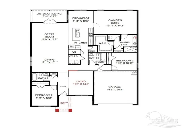 2nd image of 5017 Sanborn Dr, Milton, FL 32570 | MLS# 678177