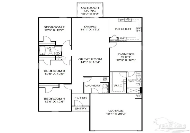 Photo 2 of Sale Pending at 3788 University St, Milton, FL 32571 | MLS# 684645 | Listing updated on 2026-09-21