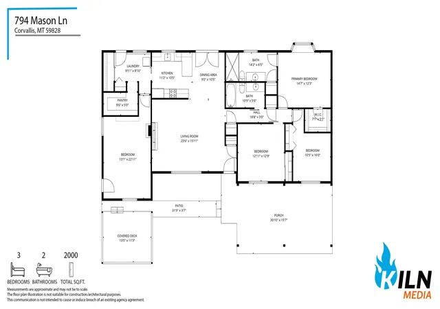 61st image of 794 Mason Ln, Corvallis, MT 59828 | MLS# 30060477