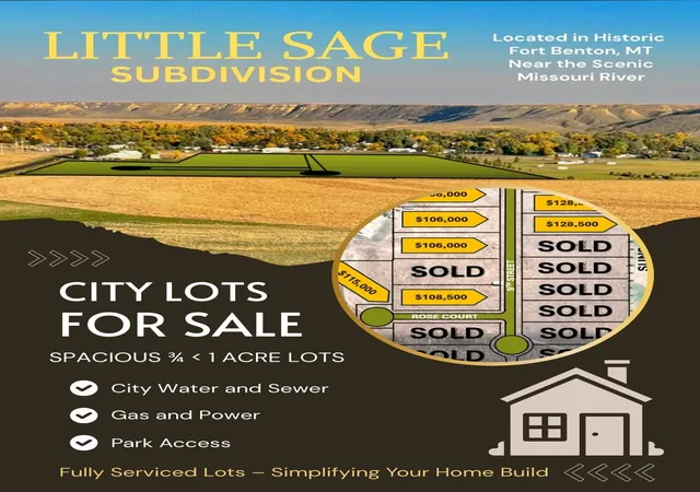 Homes for sale in Fort Benton, MT | Lot 10 Little Sage, Fort Benton, MT 59442 | MLS# 30069856
