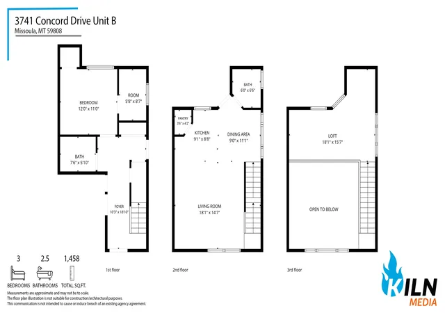 Homes for sale in Missoula, MT | 3741 Concord Dr #B, Missoula, MT 59808 | MLS# 30075292