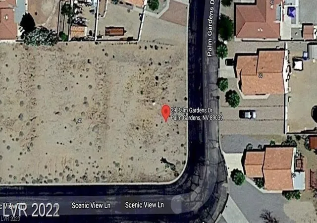 Land for sale at 29 Palm Gardens Dr, Palm Gardens, NV 89039 | MLS# 2492461