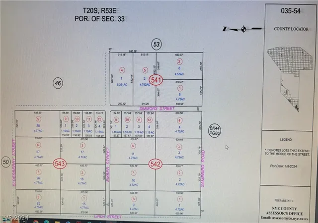 Photo 3 of Land for sale at 781 W Elderberry St, Pahrump, NV 89048 | MLS# 2590357 | Listing updated on 2025-09-25