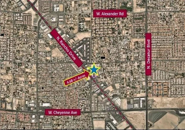 Photo 3 of Land for sale at 3500 N Rancho Dr, Las Vegas, NV 89130 | MLS# 2462349 | Listing updated on 2026-09-01
