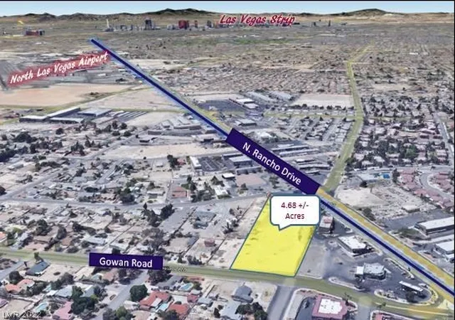 Photo 4 of Land for sale at 3500 N Rancho Dr, Las Vegas, NV 89130 | MLS# 2462349 | Listing updated on 2026-09-01